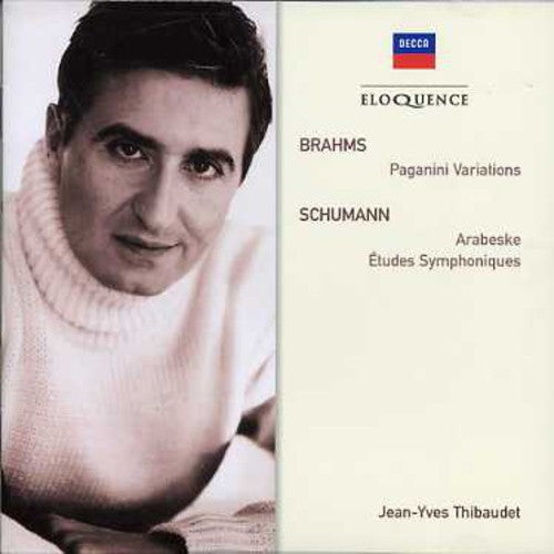 Brahms / Schumann / Thibaudet, Jean-Yves: Brahms: Paganini Var / Schumann: Etudes Symp { CD }