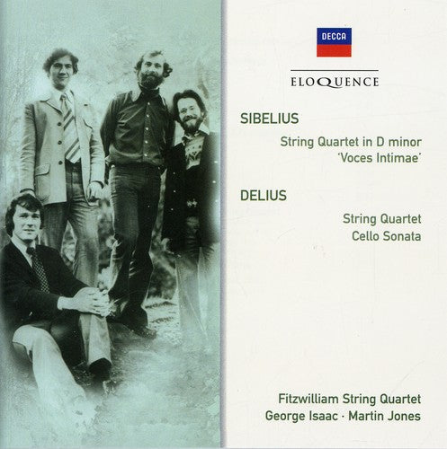 Sibelius / Isaac / Jones / Fitzwilliam Str Qrt: Sibelius: STR QRT in D minor / Delius: STR QRT { CD }