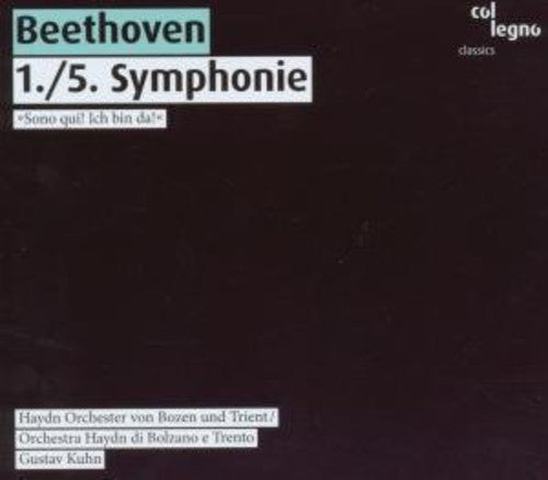 Ludwig van Beethoven: Symphonies 1 & 5 { CD }