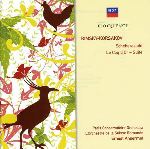 Ansermet / Paris Conservatoire Orchestra: Eloq: Rimsky-Korsakov - Scheherazade / Le Cog D'or { CD }