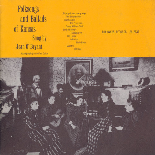 Joan O'Bryant: Folksongs and Ballads of Kansas { CD }