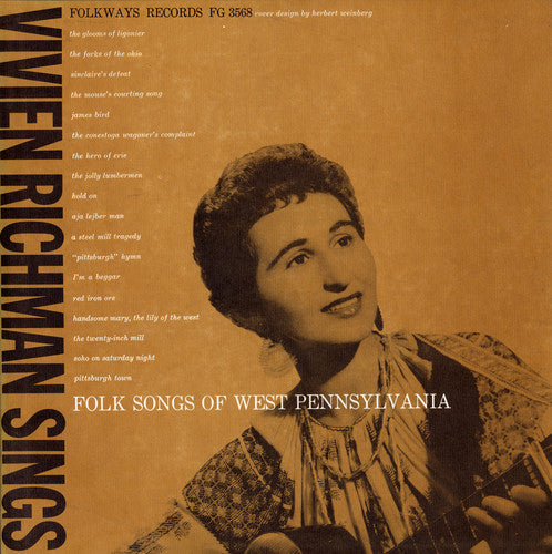 Vivien Richman: Sings Folk Songs of West Pennsylvania { CD }