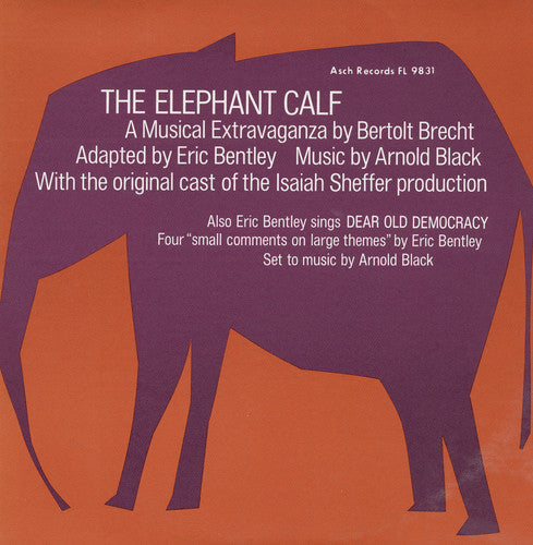 Isaiah Sheffer: Elephant Calf Small Comments on Large Themes - CD