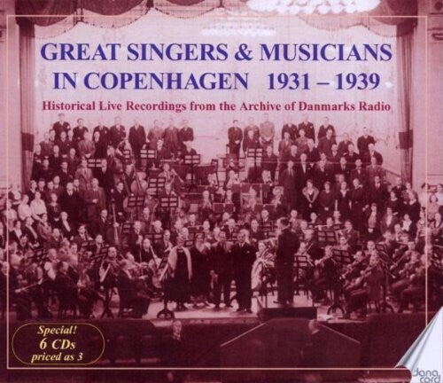 Beethoven / Wagner / Mozart: Great Singers & Musicians in Copenhagen 1931-1939 { CD }