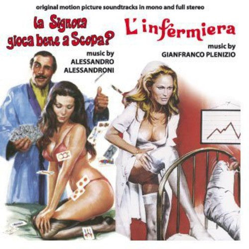 Alessandro Alessandroni: La Signora Gioca Bene a Scopa? (Poker in Bed) / L'Infermiera (The Sensuous Nurse) (Original Motion Picture Soundtracks) - CD