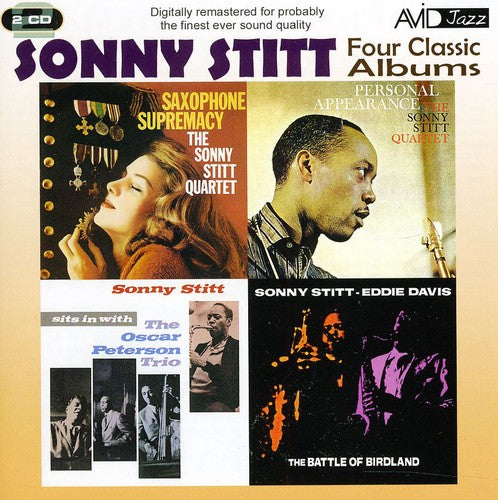 Sonny Stitt: 4 Classic Albums - Sax Supremary/Personal Appearance/Sits In WithOscar Peterson/Battle of Birdland - CD