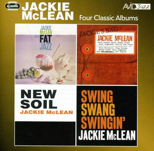 Jackie McLean: Fat Jazz/Jackie's Bag /New Soil/Swing, Sawng, Swingin' - CD