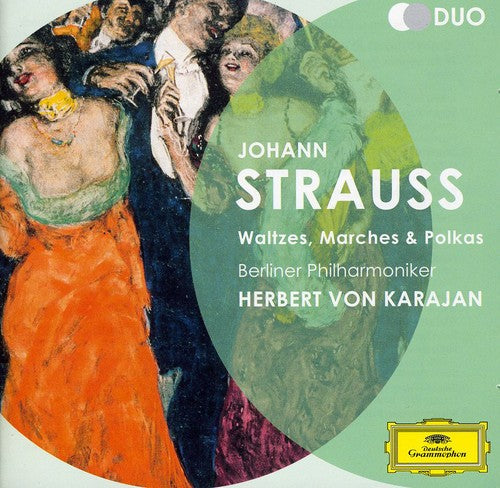 Berliner Philharmoniker/Herbert Karajan: Strauss II. J.: Waltzes Marches & Polkas { CD }