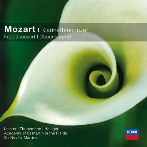 W.a. Mozart: Klarinett Fagott Oboenkonzert/Leister/Thunemann/Holliger { CD }
