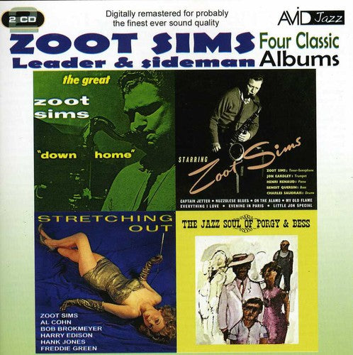 Zoot Sims: Stretching Out/Starring Zoot/Downhome/Jazz Soul Of Porgy and Bess - CD