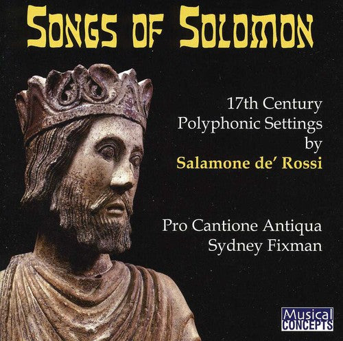 Sidney Fixman: Songs of Solomon { CD }