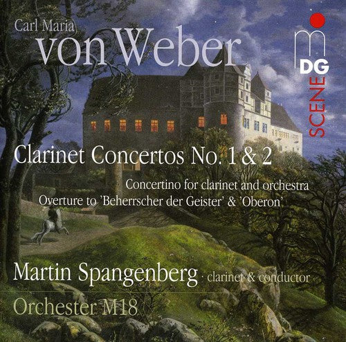 Martin Spangenberg: Clarinet Concertos No. 1 & 2 & Concertino Overture - SUPER-AUDIO CD