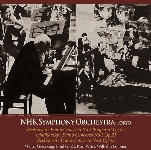 Beethoven/Scarlatti/Tchai: Piano Concerto No.5 Emperor Op. 73 { CD }
