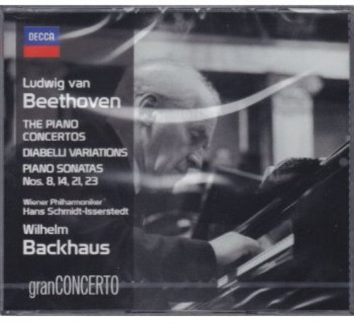 Wilhelm Backhaus: Conc. PF. N. 1-5/Var. Diabelli/Son. PF. N.8 14 21 { CD }
