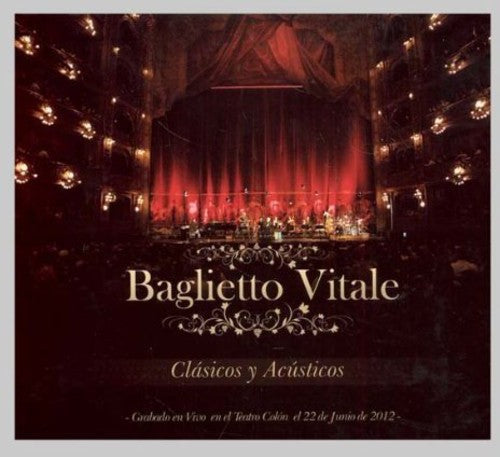 Lito Vitale: Clasicos y Acusticos: en Vivo en El Teatro Colon - CD