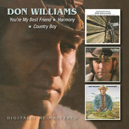 Don Williams: You're My Best Friend/Harmony/Country Boy { CD }