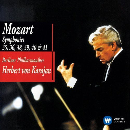 Herbert von Karajan: Mozart Symphonies 35 36 38 39 40 & 41 { CD }