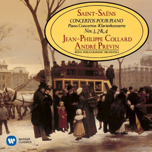 Jean-Philippe Collard: Saint-Saens: Piano Concertos No.1 2 4 { CD }