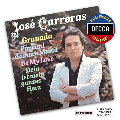 Carreras / Benzi / English Chamber Orchestra: Most Wanted Recitals: Jose Carreras - Granada { CD }
