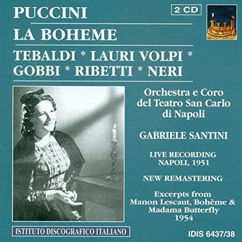 Puccini / Avolanti / Bandioli / Di Stefano: Boheme (La) { CD }