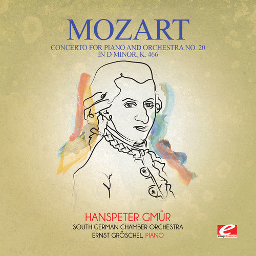 Mozart: Concerto for Piano & Orchestra No. 20 in D minor K { CD }