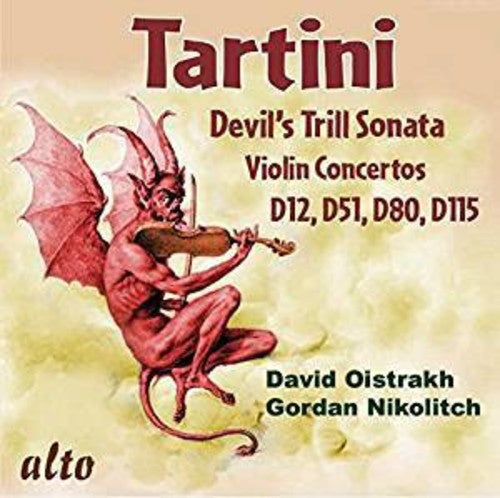 Tartini / Oistrakh, David / Nikolitch, Gordan: Devil's Trill Sonata / Violin Concertos D12 & D51 { CD }