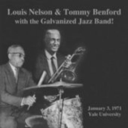 Louis Nelson: Louis Nelson & Tommy Benford with Galvanized Jazz - CD