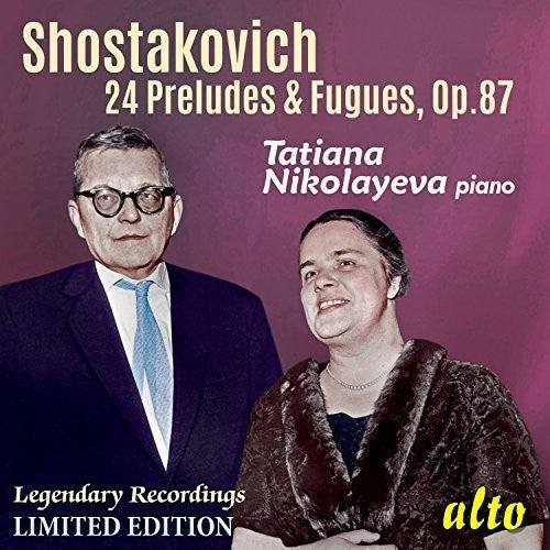 Shostakovich / Nikolayeva, Tatiana: 24 Preludes & Fugues Op. 87 { CD }