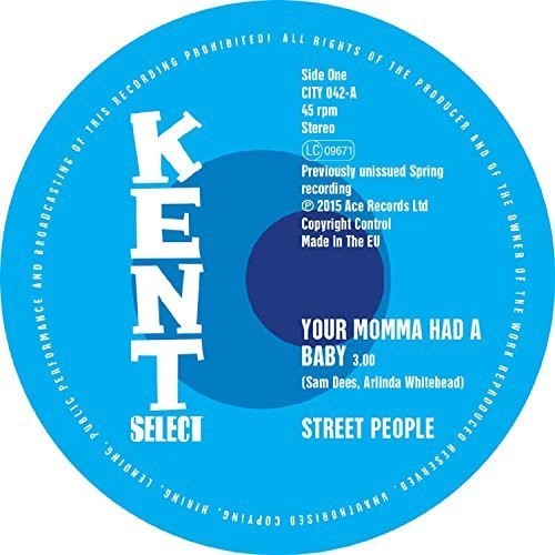 The Street People: Your Momma Had a Baby/Baby You Got It All - 7-INCH SINGLE