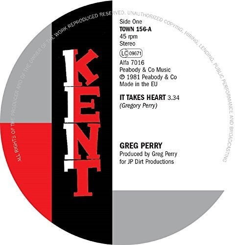 Perry, Greg / Brown, Jocelyn: It Takes Heart/If I Can't Have Your Love - 7-INCH SINGLE