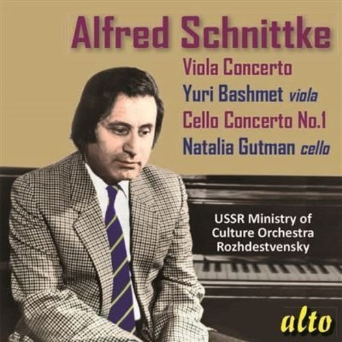 Schnittke / Bashmet / Gutman / Ussr Ministry of: SCHNITTKE: Concertos for Viola and Cello (No. 1) { CD }