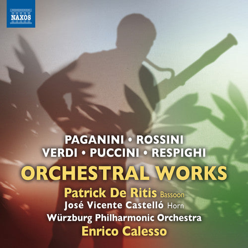 Puccini / De Ritis / Wurzburg Philharmonic Orch: Paganini, Rossini, Verdi, Puccini & Respighi: Orchestral Works { CD }