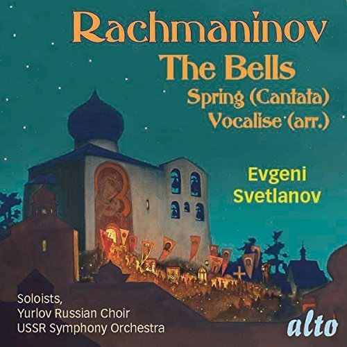 Rachmaninoff / Ussr Symphony Orchestra: RACHMANINOFF: Cantatas: The Bells Op. 35, Spring Op. 20, Vocalise Op.34 { CD }
