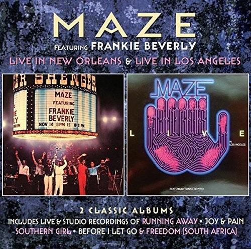 Maze / Beverly, Frankie: Live in New Orleans / Live in los Angeles: Deluxe - CD