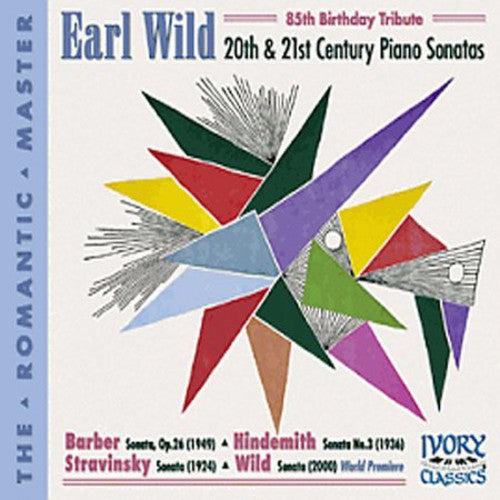 Earl Wild: 20th & 21st Century Piano Sonatas { CD }