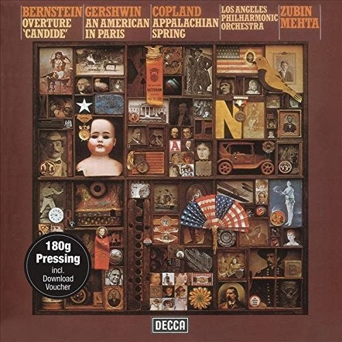 Mehta / Los Angeles Philharmonic: Mehta Conducts Bernstein Gershwin & Copland / RECORD
