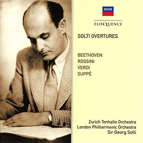 Solti, Georg / London Philharmonic Orchestra: Solti Overtures: Beethoven / Rossini / Verdi / Sup { CD }