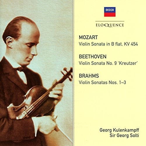Georg Kulenkampff: Beethoven Mozart Brahms: Violin Sonatas { CD }