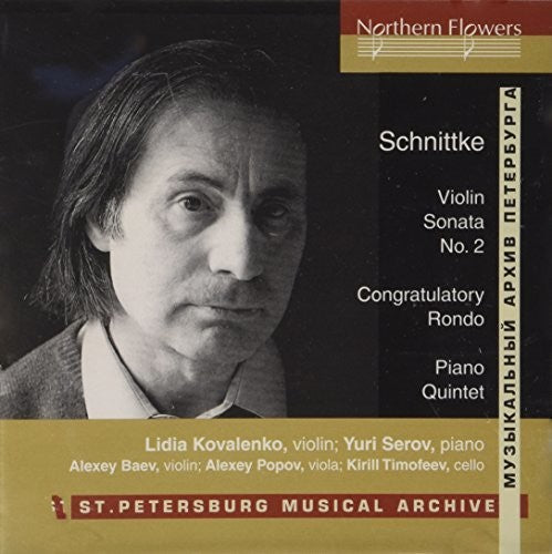 St. Petersburg Ensemble: Schnittke: Violin Sonata No. 2 Piano Quintet { CD }