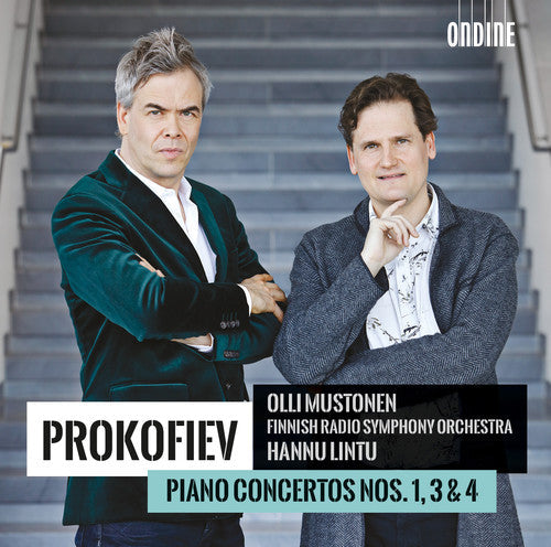 Prokofiev / Olli Mustonen / Finnish Radio: Prokofiev: Piano Concertos Nos 1, 3 & 4 { CD }