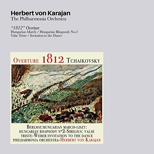 Karajan, Herbert Von / Philarmonia Orchestra: 1812 Overture / Hungarian March / Hungarian { CD }
