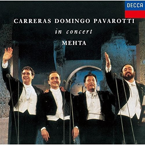 Luciano Pavarotti: Carreras Domingo Pavarotti In Concert { CD }