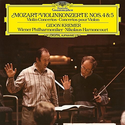 Mozart / Kremer / Wiener Philharmoniker / Harnocou: Violin Concertos No 4 & 5 / Vinyl LP