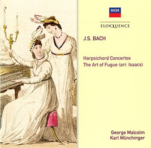 Bach / Malcolm, George: Bach: Art Of Fugue / Harpsichord Concertos 1 & 2 { CD }
