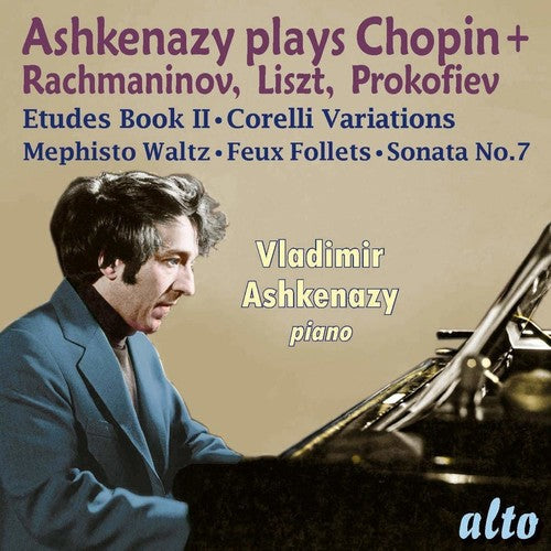 Vladimir Ashkenazy: Ashkenazy Plays Chopin, Rachmaninov, Liszt, & Prokofiev { CD }