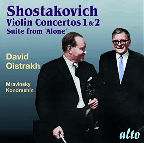 Shostakovich / Oistrakh, David/ Ussr State Sym Orch: Violin Concertos 1 & 2 Suite From Alone { CD }