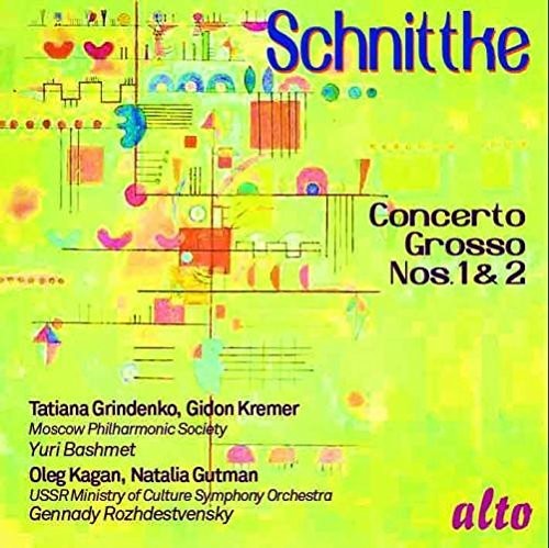 Schnittke / Moscow Philharmonic Society Soloists: Concerto Grosso Nos. 1 & 2 { CD }