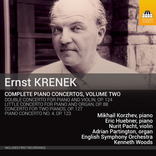 Krenek / Korzhev / Huebner / Pacht / Partington: Ernst Krenek: Complete Piano Concertos Vol 2 { CD }
