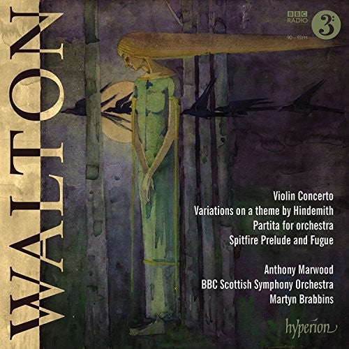 Walton / Marwood, Anthony: Walton: Violin Concerto, Variations On A Theme By Hindemith, Partita { CD }