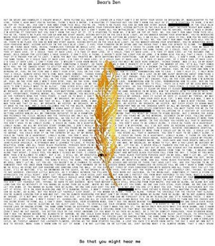 Bear's Den: So That You Might Hear Me / RECORD